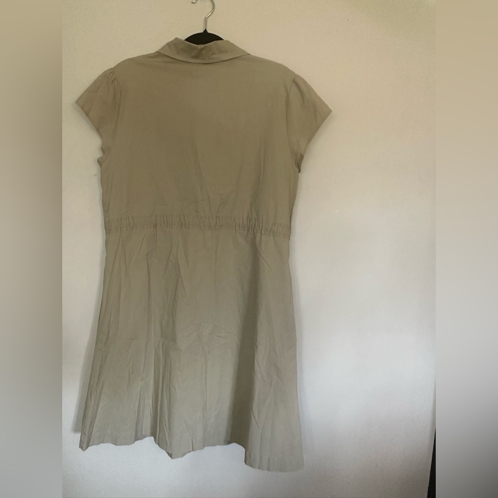 Merona Red Brand Tag on Tan Fabric - Picture 3 of 4